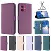 Чехол-книжка для Motorola G55 5G G35 5G G85 Edge 40 Neo G84 G54 5G G14 4G Edge 40 5G Обложка Бизнес Магнитный Ударопрочный Funda