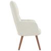 Relax Armchair Cream White Velvet