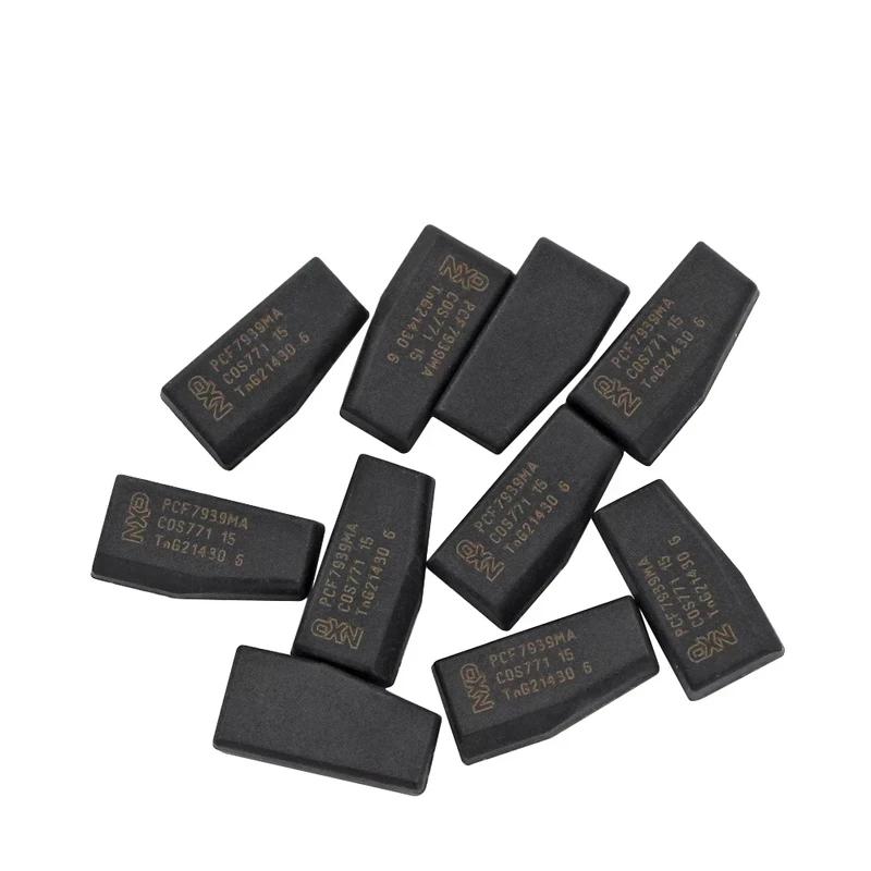 Original PCF7939MA (TP39) Blank Auto Car Key Carbon 4A Hitag AES Transponder Chip 7939 For Renault Duster Nissan Hyundai Fiat