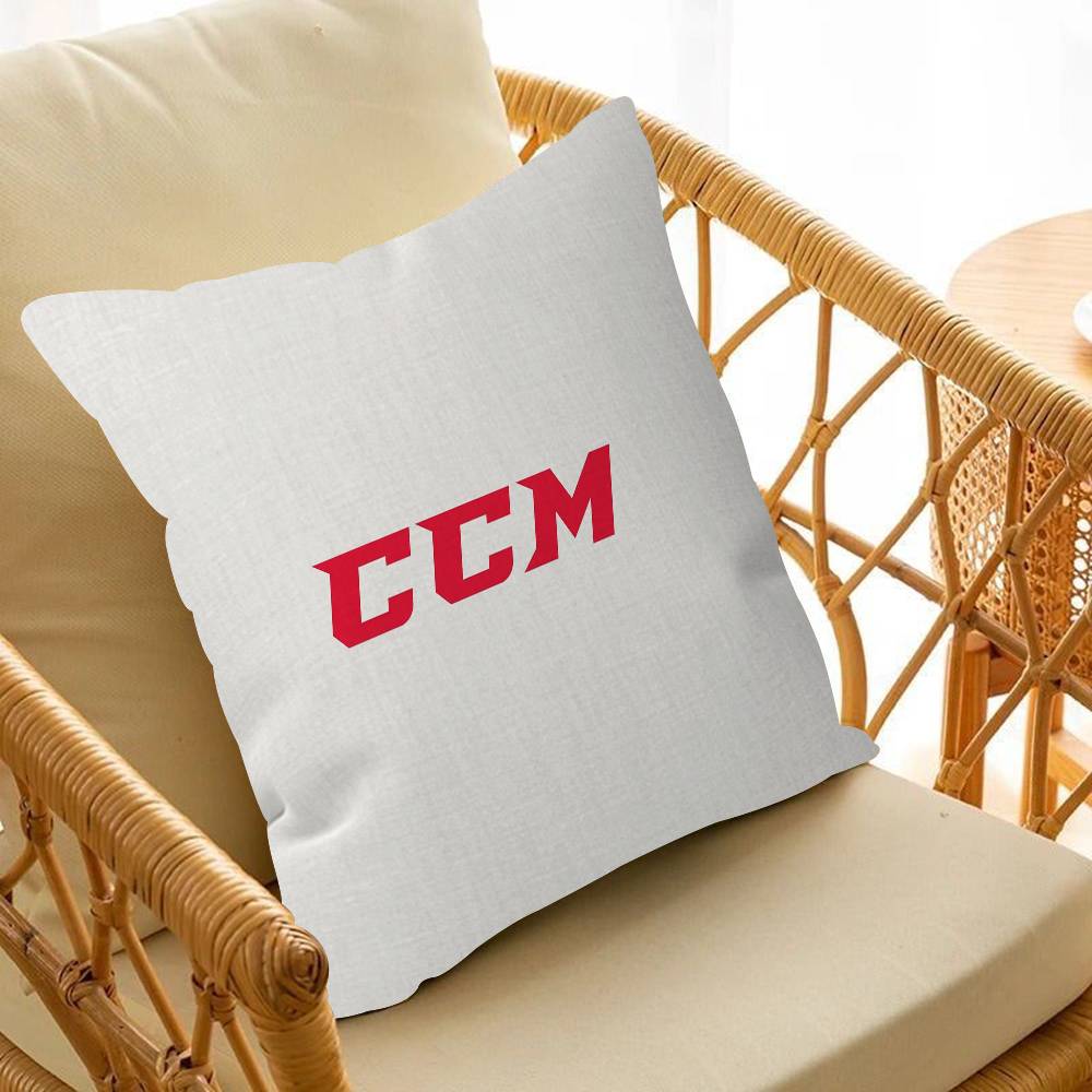 CCM Хоккей Кленовый Дизайн Наволочка Счастливый Осенний Урожай Декор Праздничный Декор Наволочка