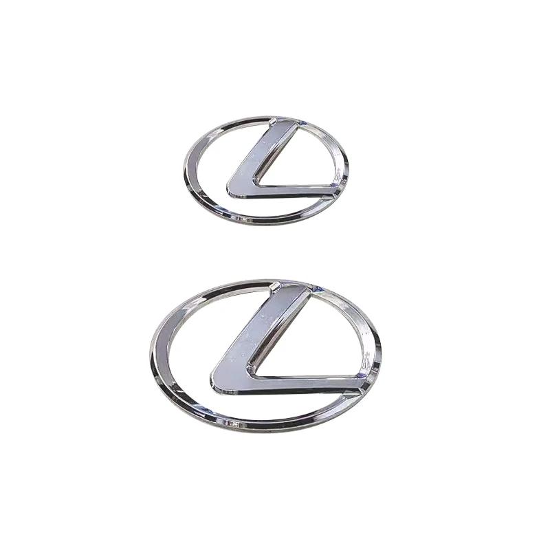 Interior Stickers For Lexus ES350 Car Accessory Spreadability 4pcs 3D ABS Car Logo Rear Trunk Fender Door Emblem Badge Car Stick