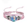1Pc Disney Princess Frozen Elsa Anna Cinderella Mermaid Rapunzel Bangle Bracelet