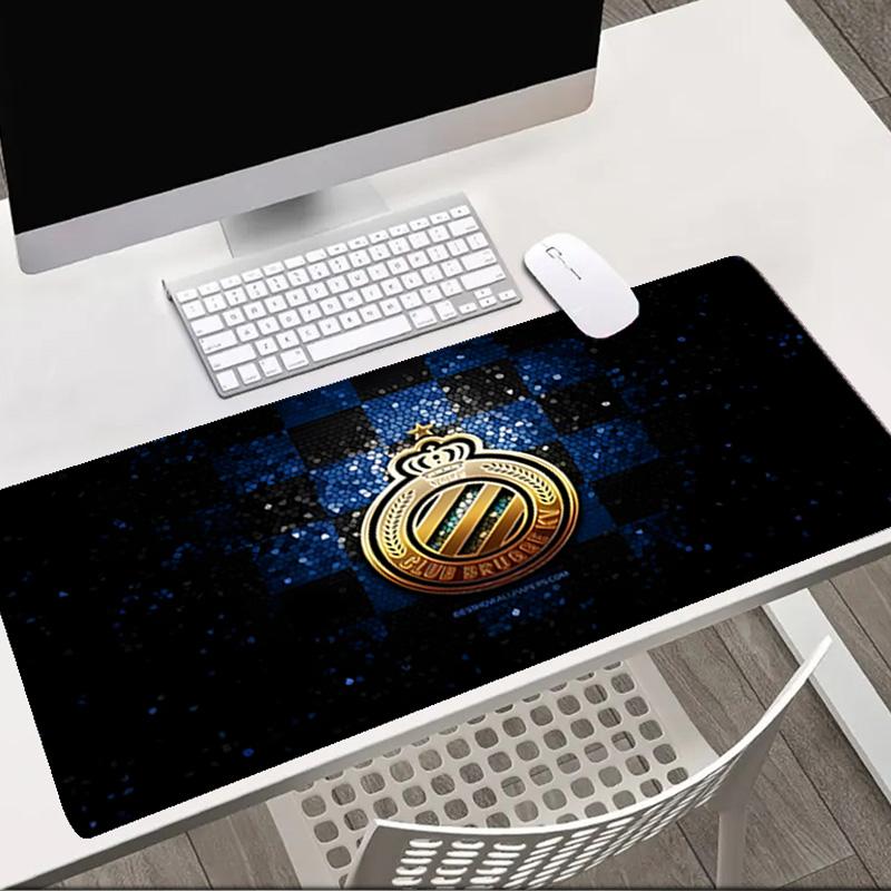 Golden Club Atletico Emblem Mouse pad Office Desk Mat, Gaming Mouse Pad Mousepad, keyboard pad,Heavy-Duty Non-Slip Rubber Backing, Gift