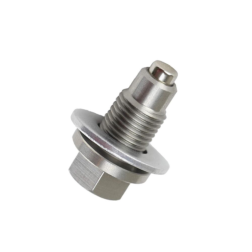 Магнитная пробка слива масла из двигателя из нержавеющей стали с неодимовым магнитом M12 X 1,25 мм