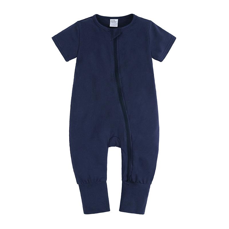 1 Piece Summer Newborn Infant Baby Boys Girls Romper Playsuit Overalls Cotton Short Sleeve Baby Jumpsuit Newborn Clothes
