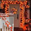 Warm Ambiance Maple Leaf String Lights Red Leaf Design Fall String Lights Decor  Home Decor