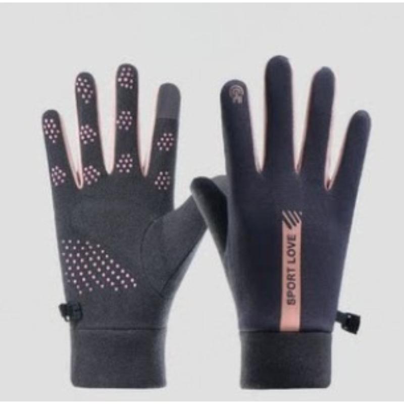 Winter Warm Gloves for Men and Women Cycling Warmth, Fleece and Thickened Cycling Gloves, Anti-slip Touch Screen, Waterproof