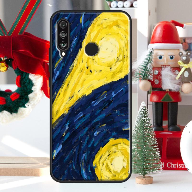 Ван Гог Звездная ночь Для Huawei Nova 5T 9 10 SE 7i 8i 11i 12i Y73 Y72 Y61 Y91 Y60 Y70 Y90 P20 P40 P30 Lite Чехол