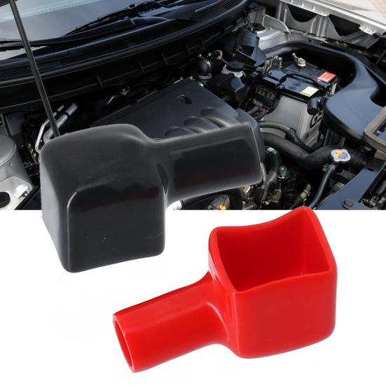 2 шт./компл. крышка клеммы аккумулятора универсальная хорошая изоляция изолирующий клей защитная защита клемм батареи