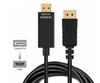 Кабель DisplayPort - HDMI Кабель DisplayPort - HDMI Совместим с и проекторами H.May (DP) Кабель, 4K/30Гц, 1080P/60Гц, 1920x1200, Позолоченные штекеры, (DP)