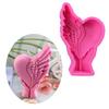 Hands Holding Heart Wing Silicone Mould Candle Molds Love Heart Casting Molds Handmade Resin Molds DIY Baking Molds