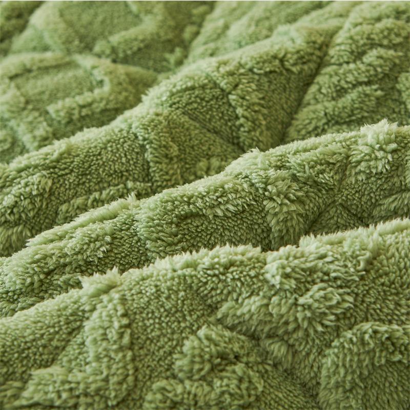 Высококачественный утолщенный наматрасник размера «queen», стеганый тафтовый флис, простыня на резинке с наволочкой, покрывало для односпальной/двуспальной кровати