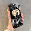 Стильный чехол для телефона из стекла с рисунком ночного волка для iPhone 17 16 15 14 13 12 11 Pro Max 16E 17Air 7 8 15 Plus XR XS X