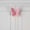 1Pc Metal Light Luxury Shake Hands French Household Items Simplicity Wardrobe Door Butterfly Dragonfly