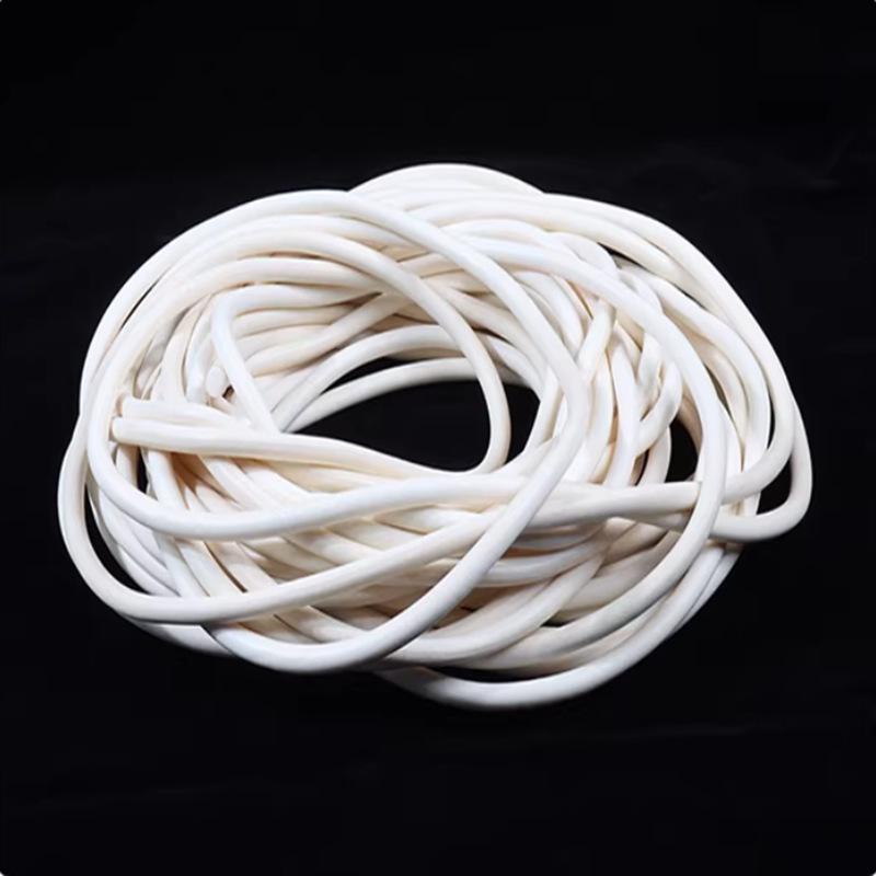 Круглый шнур из силиконовой пены - Термостойкая уплотнительная лента (2/3/4/5/6/7/8/9/10 мм)