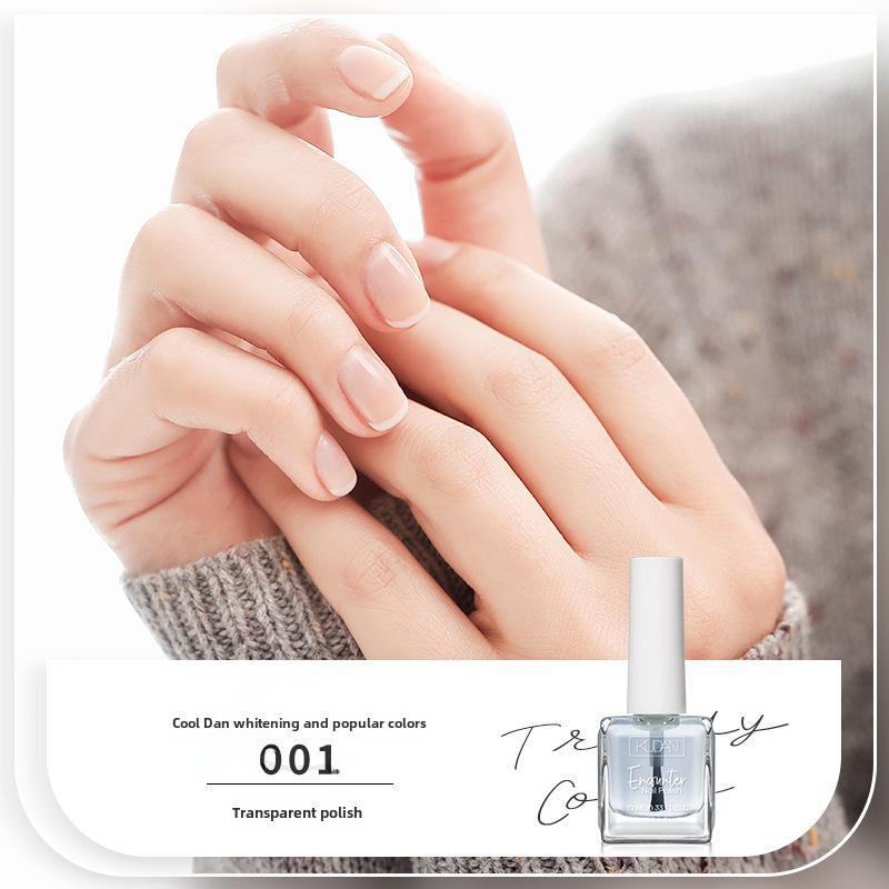 Cool Dan Encounter Yingcai Peelable Quick-Dry Water-Based Nail Polish - Odor-Free, Tear-Off, Exam-Safe, Student-Friendly.