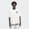 adidas Унисекс Классическая Оверсайз Футболка с Баскетбольным Гербом K...