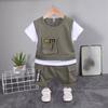 Children's Summer Sports Suit Short Sleeve + Shorts 2-piece Set