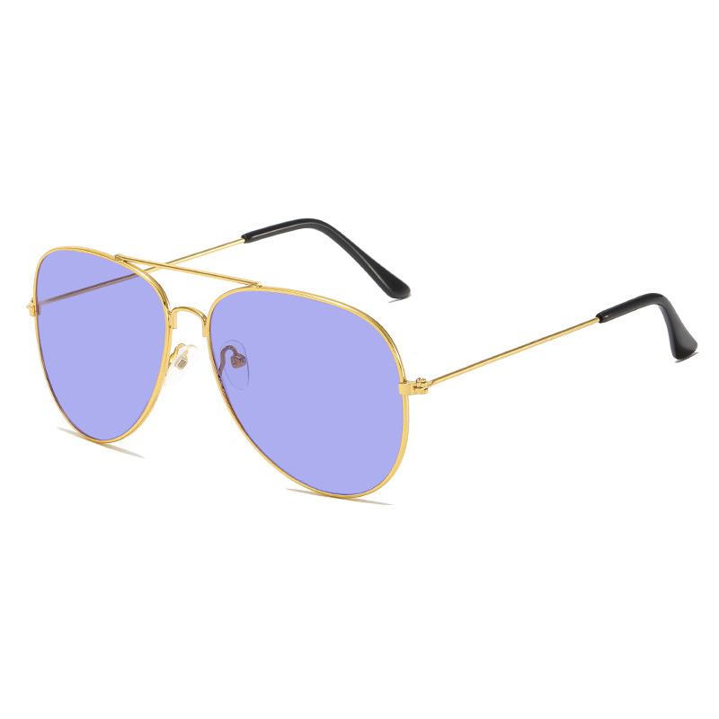 New Fashionable Color Sunglasses Men and Women Sunglasses Star Same Outdoor Driver Glasses Toad Glasses