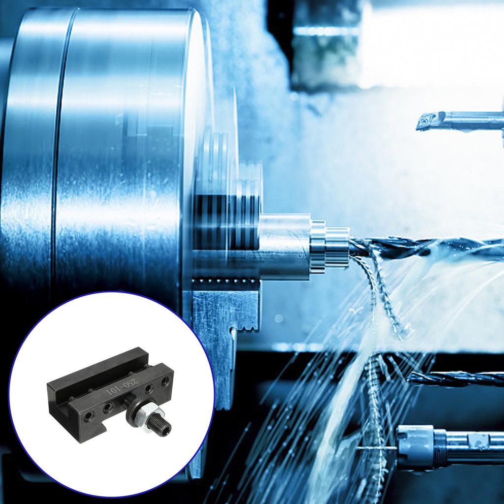 250-101 Держатель для токарной и торцевой обработки, быстросменный резцедержатель и держатель инструмента, подходит только для принадлежностей поршневого типа