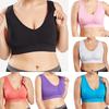 Women Color Plus Size Ultra-thin Large Bra Sports Bra Full Bra Cup Tops