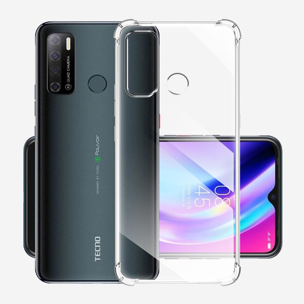 Для Tecno Pouvoir 4 Pro LC7 LC8 чехол прозрачный противоударный силиконовый мягкий чехол из ТПУ для Tecno Pouvoir 4 Coque на LC7 LC8 Funda