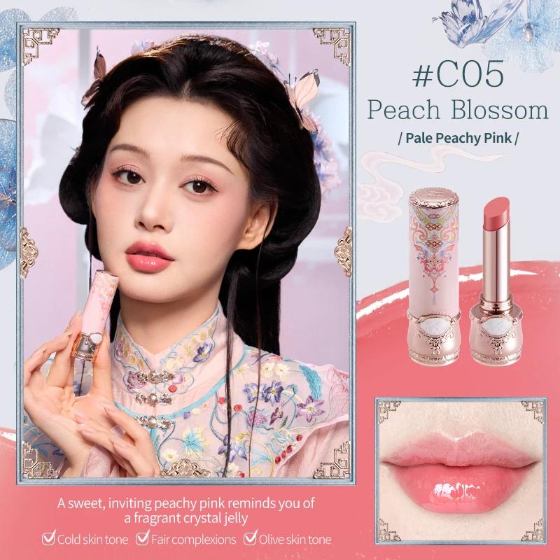 Flower Knows Коллекция помады Butterfly Cloud Collar - Глянцевая, Увлажняющая, Нежирная, 3,5 г