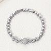 High-end Versatile Zircon Love Bracelet for Women, Simple, Fashionable, Light and Luxurious Style,