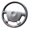 Чехол на руль на заказ для Chevrolet Lova 2006-2010/Chevrolet Aveo 2004-2011, кожаная оплетка для рулевого колеса «сделай сам»