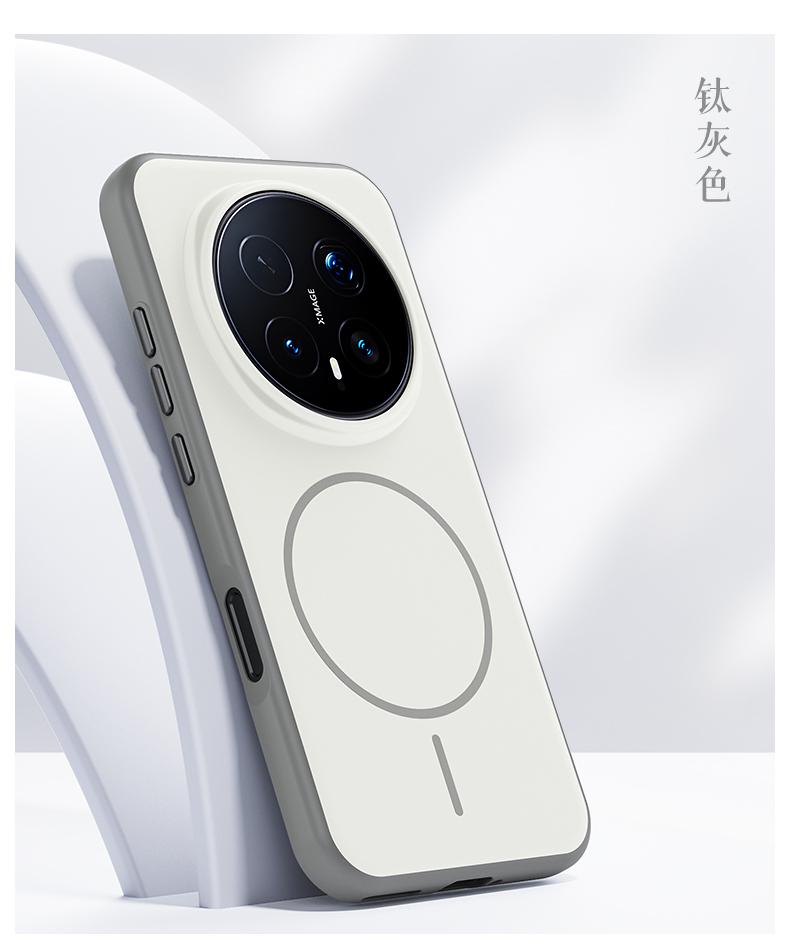 Чехол для Honor Magic8 и Magic 8 Pro, Magsafe, Матовый, Поверхность «Прикосновение младенца», Защита от отпечатков пальцев, Прочный Гибридный Чехол-Обложка