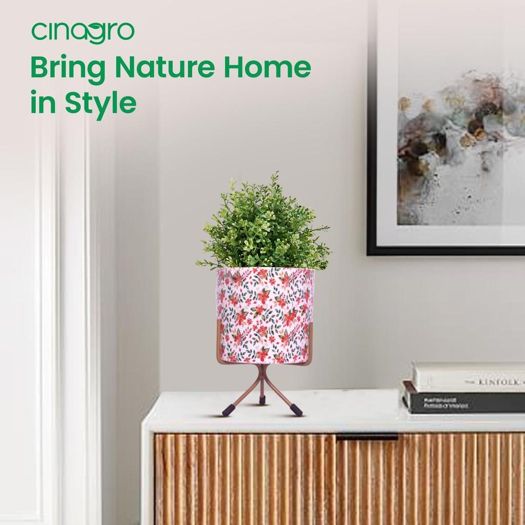 Pots for Plants, Plant Pots for Home Decoration, Succulent Pot, Indoor Planter Garden Decor Style: Rosewood Radiance