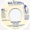7inch Record PAM HALL - Why We Sing VPS8980 Joe Frasier US 2005 US Reggae, Ska & Dub