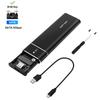 M2 SSD Case Dual Protocol NVMe SATA SSD Enclosure Adapter 10Gbps USB 3.1 Type C External M.2 Enclosure Supports M Keys B&M Keys