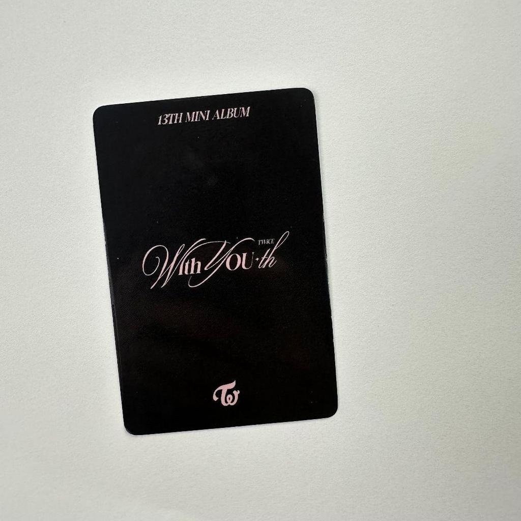 [USED] Twice with Youth Inga Nayeon Sanok Trading Card