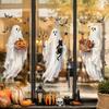 Cartoon Ghost Static Sticker Multicolor Window Stickers Ghost Stickers  Shopwindow Ornament