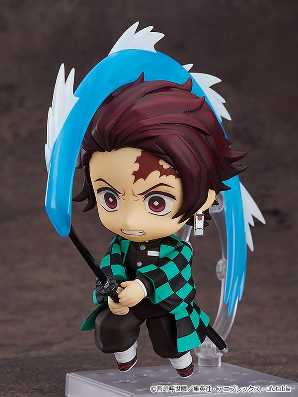 Good Smile Company Nendoroid Demon Slayer Kimetsu no Yaiba Tanjiro Kamado Plastic Painted Movable Figure Non-scale (Third Re-release)