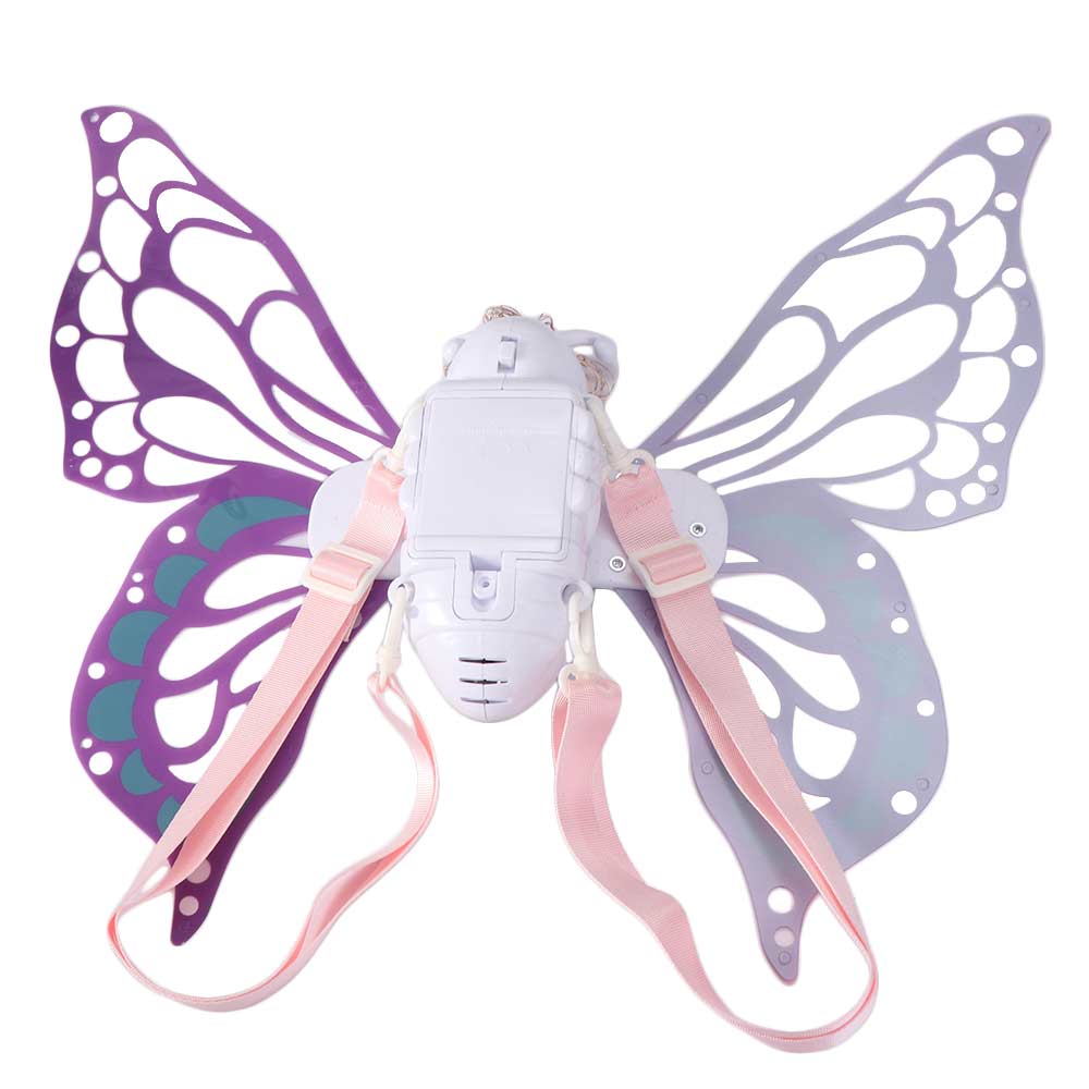 Adjustable Strap Moving Fairy Butterfly Wings With Lights Fairy Flying Toy Cosplay