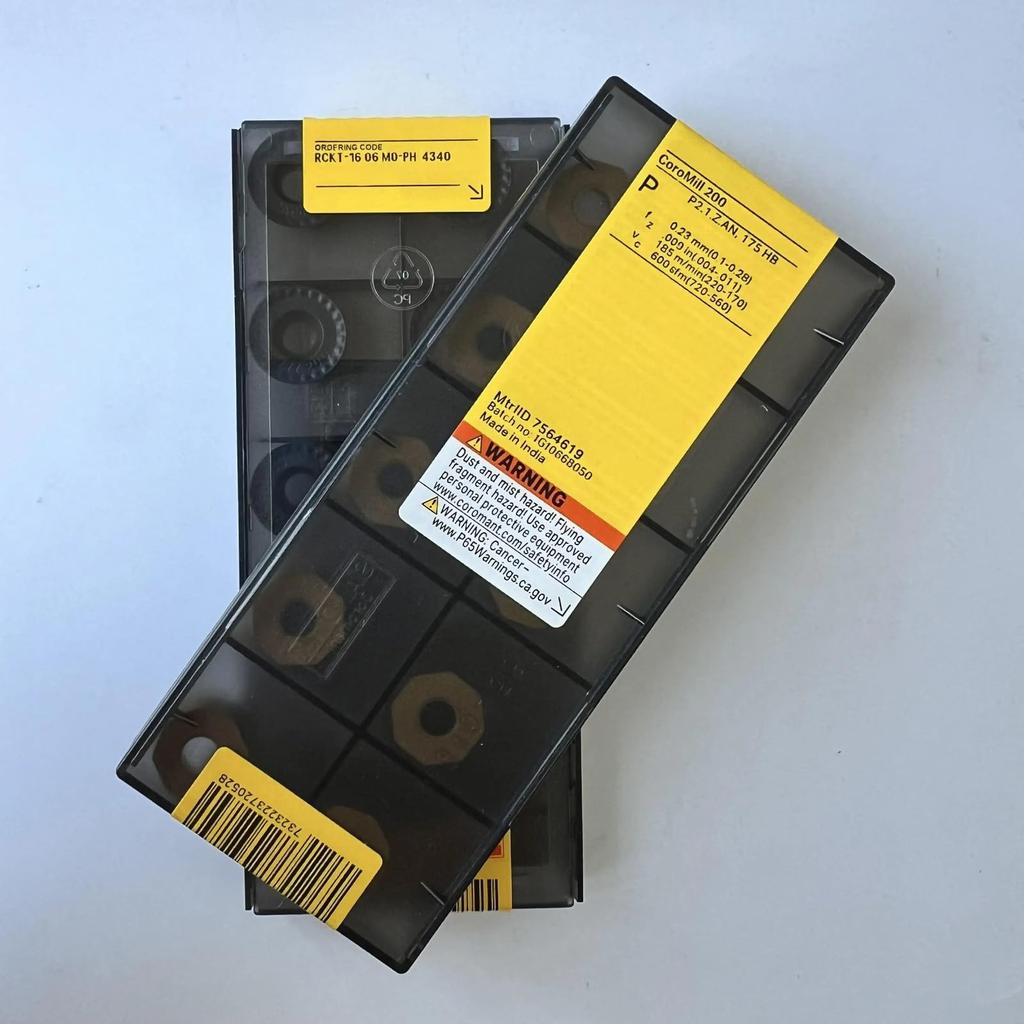 Оригинальная твердосплавная пластина Sandvik / RCKT1606M0-PH 4340 для токарного станка с ЧПУ, 10 шт.