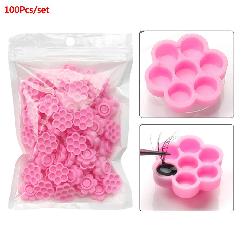 Портативный фиксированный стол для капель клея, ресницы, цветок, тип чашки для клея