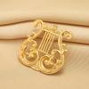Harp Brooch, Artistic Palace Style Pin Accessories
