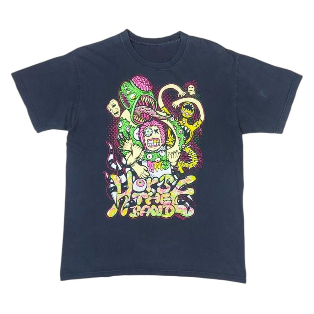 VTG Band of Horses Band Acid Trip Monsters Black S to 5XL Shirt ZL571 Unisex T-Shirt
