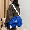 Multi Pocket Nylon Messenger Bag Korean Style Crossbody Bag Simple Women Shoulder Bag  Students