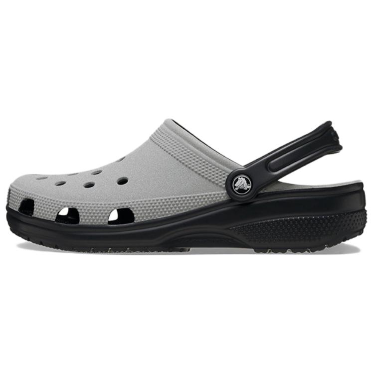Crocs Casual Fashion Hole Shoes Men's Black Grey