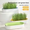 Hydroponic Cat Grass Box Cat Treats Catnip Hydroponic Soilless Planting Cat Grass Pot Set for Easy Growth