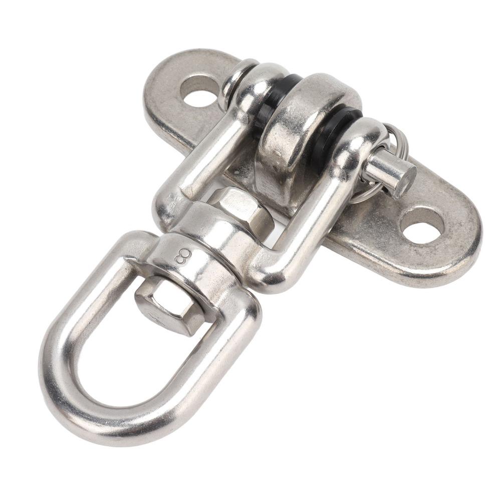 360 Degree Rotate Heavy Duty Swing Hook Stainless Steel Swing Hanging Hook  Hammock Chair