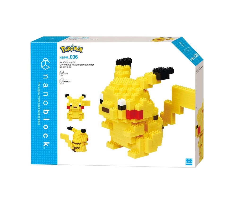 nanoblock Pokemon Pikachu DX NBPM_036