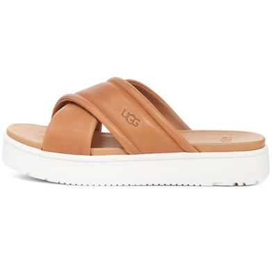 Удобные повседневные шлепанцы на резиновой подошве, женские сандалии, коричневые 1128635-TLTH