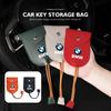 KHQB5 For BMW Leather Car Key Protective Case Keychain Storage Bag Coin Purse Accessories E87 E70 E91 E30 G20 E92 E93 E60 E46 E90 G30