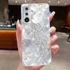 Прозрачный чехол для Samsung Galaxy M56 F56 M16 F16 5G Чехол для телефона Роскошный Модный Цветок Бабочка Прозрачный Мягкий ТПУ Силиконовый Чехол