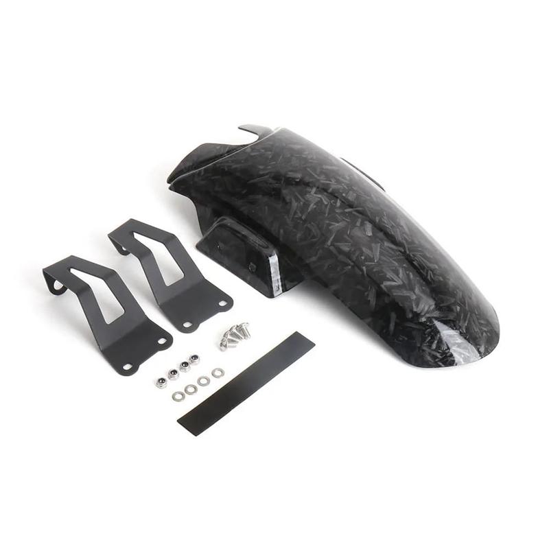 Для Moto Guzzi V100 Mandello S V100 2025 2025, Переднее колесо, Брызговик, Крыло с кронштейном (углерод )